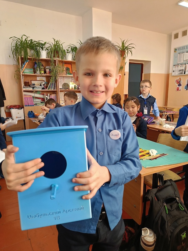 Акция &amp;quot;Скворечники&amp;quot;.